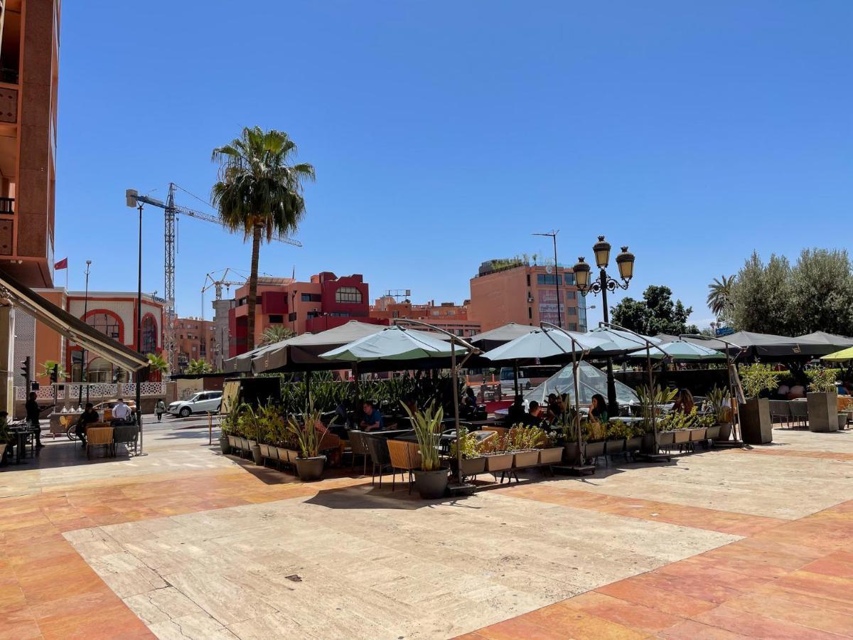 Chic Gueliz Plaza Avec Vue Apartamento